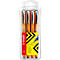 Rollerbalpen STABILO® bionic® worker, set van 4