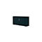 Rollladenschrank, 2 OH, 1teilig, ohne Mitteltrennwand, B 1350 mm, graphit