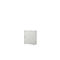 Rollladenschrank, 2 OH, 1teilig, ohne Mitteltrennwand, B 800 mm, silber