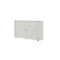 Rollladenschrank, 3 OH, 1teilig, mit Mitteltrennwand, B 1800 mm, silber