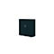 Rollladenschrank, 3 OH, 1teilig, ohne Mitteltrennwand, B 1000 mm, graphit