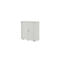 Rollladenschrank, 3 OH, 1teilig, ohne Mitteltrennwand, B 1000 mm, silber
