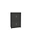 Rollladenschrank, 4 OH, 2teilig, ohne Mitteltrennwand, B 1000 mm, graphit