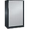Rollladenschrank ASISTO C 3000, 3 Ordnerhöhen, B 800 mm, anthrazit/alusilber