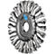 Ronde borstel RBG 12512/22,2 CT INOX 0,35 D.125mm Draaddikte 0,35mm VA