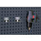 Ronde houder, D 25 x Ø 40 mm, 5 stuks