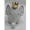 ROOST Sparkasse Elefant Spardose, Porzellan, entleerbar, 16 x 11.5 x 14.5 cm
