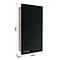 Rottner Armoire à clés Key Glass Black - acier inoxydable, 8 crochets, fermeture magnétique