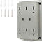 Rottner Armoire à clés Key Glass White - acier inoxydable, 8 crochets, fermeture magnétique