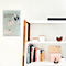 Rottner Armoire à clés Key Glass White - acier inoxydable, 8 crochets, fermeture magnétique