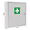 Rottner Armoire à médicaments MK1, montage mural, volume 12 l, 1 tablette, serrure à cylindre, 2 clés, autocollant, L 315 x P 110 x H 360 mm, tôle d'acier