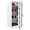 Rottner armoire forte Diamant Super Fire Premium DO130, 220 l, EN 3, protection anti-feu jusqu'à 30 min, 3 tablettes, serrure à double panneton, gris clair RAL 7035