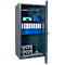 Rottner Armoire forte EN0 Samoa 160 avec serrure à double panneton, anthracite, 3 tablettes réglables
