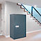 Rottner Armoire forte EN0 Samoa 160 avec serrure à double panneton, anthracite, 3 tablettes réglables