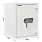 Rottner armoire forte ignifuge EN2 Diamant Fire Premium PO65 serrure électronique