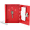 Rottner Boîte à clés de secours NSK 1 avec taquet - serrure à cylindre, rouge