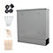 Rottner Boîte aux lettres Postale, montage mural, fermeture nominative/rouleau de courrier/fenêtre de visualisation, serrure à cylindre, 2 clés, tôle d'acier, L 365 x P 120 x H 380 mm
