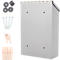 Rottner Briefkasten Casa Inox – Edelstahl, Schutzklappe, für A4-Format, Wandmontage