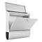 Rottner Briefkasten Villa Spezial Set silber