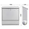 Rottner brievenbus Villa speciale set zilver
