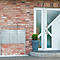 Rottner brievenbussysteem, met 6 brievenbussen, zonder onderstel, H 635 x B 1160 x D 125 mm, roestvrij staal