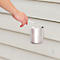 Rottner Cendrier mural, rond, capacité 2 l, couvercle avec 4 bacs, arceau de sécurité, L 102 x P 123 x H 125 mm, inox