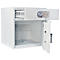 Rottner Coffre-fort à tiroirs D1 70 DB/DB, 110 l, D 1, avec 1 tiroir &amp; 1 compartiment de coffre-fort, serrure à double panneton, L 650 x P 550 x H 670 mm, gris clair RAL 7035