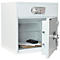Rottner Coffre-fort à tiroirs D1 70 DB/DB, 110 l, D 1, avec 1 tiroir &amp; 1 compartiment de coffre-fort, serrure à double panneton, L 650 x P 550 x H 670 mm, gris clair RAL 7035