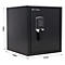 Rottner Coffre-fort ignifuge FIRE DATA 60 Serrure électronique noire