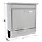 Rottner Lettero Inox brievenbus, postrol, roestvrij staal