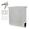 Rottner Lettero Inox brievenbus, postrol, roestvrij staal