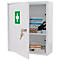Rottner medicijnkast MK1, wandmontage, inhoud 12 l, 1 legbord, cilinderslot, 2 sleutels, etiket, B 315 x D 110 x H 360 mm, plaatstaal