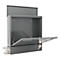 Rottner Postale brievenbus, wandgemonteerd, naamslot/postrol/zichtvenster, cilinderslot, 2 sleutels, plaatstaal, B 365 x D 120 x H 380 mm