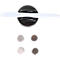 Rottner Schlüsselschrank Key Glass Black – Edelstahl, 8 Haken, Magnetverschluss