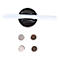 Rottner Schlüsselschrank Key Glass Black – Edelstahl, 8 Haken, Magnetverschluss