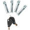 Rottner Schlüsseltresor Key Depot 6, Volumen 1 l, 6 Fächer, Elektronikschloss, B 570 x T 118 x H 460 mm, Stahl, anthrazit