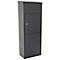 Rottner staande pakketbrievenbus Parcel Keeper 1000, voor pakketten L 310 x B 290 x H 155 mm, plaatstaal met poedercoating, zwart