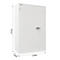Rottner Stahlbüroschrank Office 4 Premium, 818 l, Flügeltür, 4 Fachböden, Doppelbartschloss, B 1250 x T 520 x H 19151 mm, Stahl, lichtgrau RAL 7035