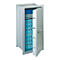 Rottner Wandtresor Stone Premium SE 100L, 152 l, EN 1, mit 2 Fachböden, Zahlenkombinationsschloss, Stahl, weißaluminium RAL 9006