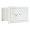Rottner Wandtresor Stone Premium SE 35, 27 l, EN 1, mit 1 Fachboden, Doppelbartschloss, Stahl, weißaluminium RAL 9006