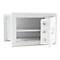 Rottner Wandtresor Stone Premium SE 35, 27 l, EN 1, mit 1 Fachboden, Elektronikschloss, Stahl, weißaluminium RAL 9006