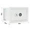 Rottner Wandtresor Stone Premium SE 35, 27 l, EN 1, mit 1 Fachboden, Elektronikschloss, Stahl, weißaluminium RAL 9006