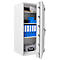 Rottner Wertschutzschrank Diamant Super Fire Premium DO130, 220 l, EN 3, Feuerschutz bis 30 min, 3 Fachböden, Doppelbartschloss, lichtgrau RAL 7035