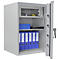 Rottner Wertschutzschrank Opal Fire Premium OPD-85 IT, 189 l, EN 1, Feuerschutz bis 30 min, 2 Fachböden, Doppelbartschloss, Stahl, lichtgrau RAL 7035