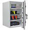 Rottner Wertschutzschrank Opal Fire Premium OPD-85 IT, 189 l, EN 1, Feuerschutz bis 30 min, 2 Fachböden, Doppelbartschloss, Stahl, lichtgrau RAL 7035