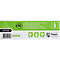 Rouleau thermique Exacompta, imprimé au verso, 1 épaisseur, 55 g/m², L 18 m x l 57 mm, Ø 40 mm, 10 rouleaux, blanc
