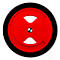 Roulette fixe CLAX®, pièce de rechange pour le mobile pliant CLAX®, ⌀ env. 170 mm, rouge