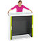 RRoldeurkast - B 1100 x D 415 x H 1040 mm - wit/groen