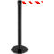 RS-GUIDESYSTEMS riempaal GLA 86, metaal, hoogte 1000 mm, riemmaat L 7000 x B 100 mm, rood/wit gelaagd