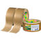 Ruban d'emballage Paper Standard ecoLogo tesa - L 50 mm x L 25 m - marron - 3 rouleaux